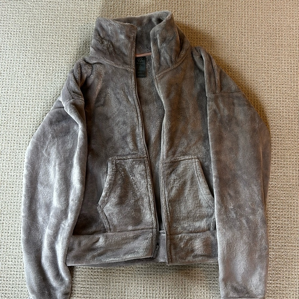 Champion Fuzzy Zip Up Jacket
